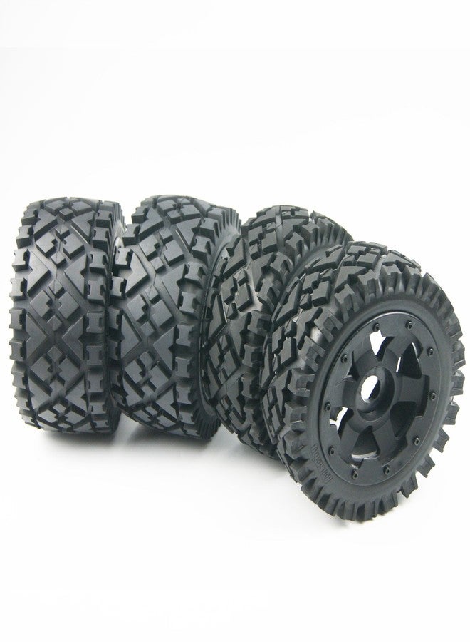 TITRACING Front Rear All Terrain Tire Wheel for 1/5 HPI ROVAN KingMotor KM BAJA 5B SS - Image 2
